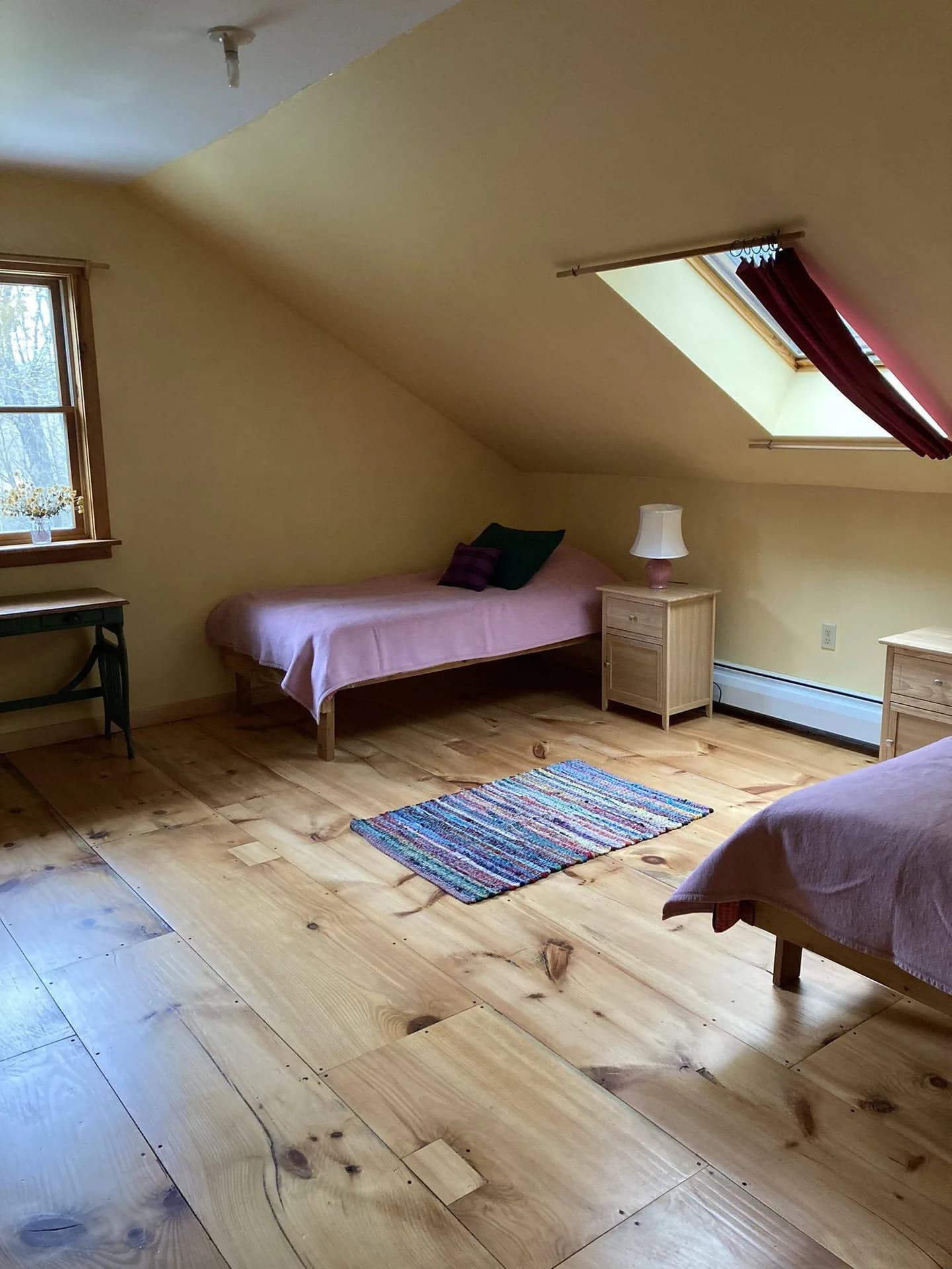 Private room with shared bathroom, and shared kitchen.